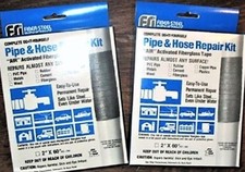  2ROLLS FIBERGLASS PIPE HOSE REPAIR TAPE 2" x 60" WATERPROOF FIXES EVERYTHING 
