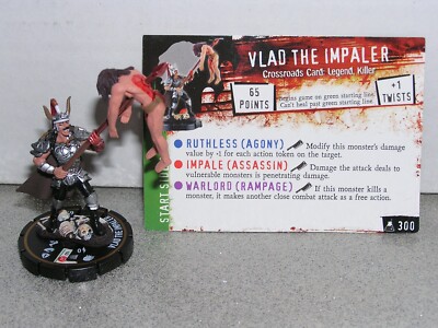 Horrorclix The Lab #300 Vlad the Impaler