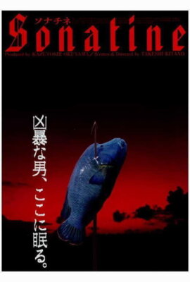 66723 Sonatine Takeshi Beat Kitano Aya Kokumai Wall Decor Print Poster