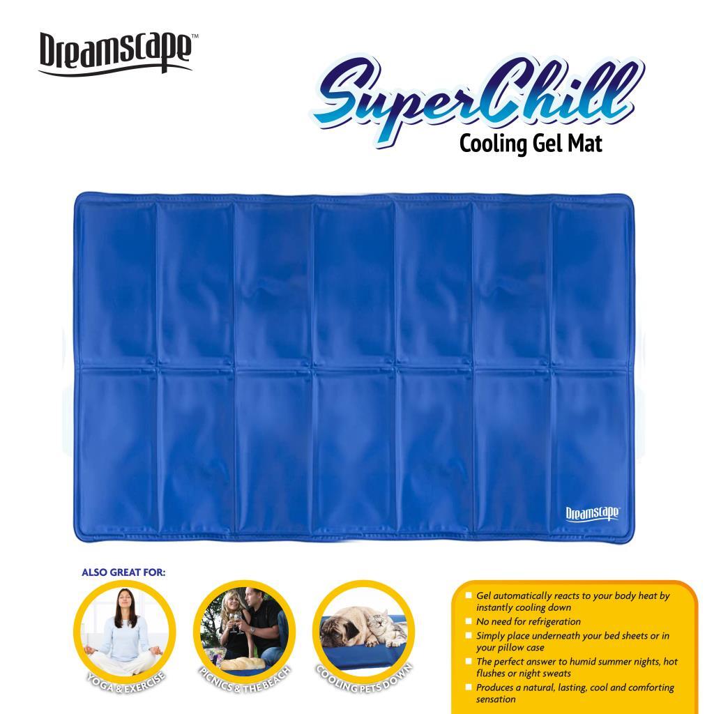 Large Gel Cooling Pad Bed Mattress Cool Mat Cushion Sleep Aid Yoga Pet
