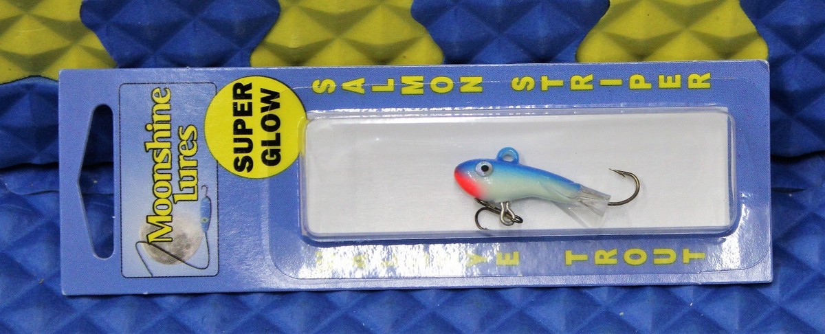 Moonshine Lure Non Glow Holographic Shiver SIZE 2 Choose Your Color