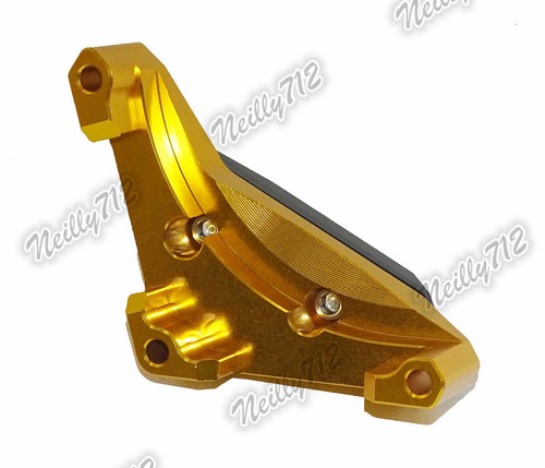 Engine Stator Crash Pad Slider Protector Gold Fit 14-16 YAMAHA YZF R25 R3 MT-03 - Picture 7 of 12