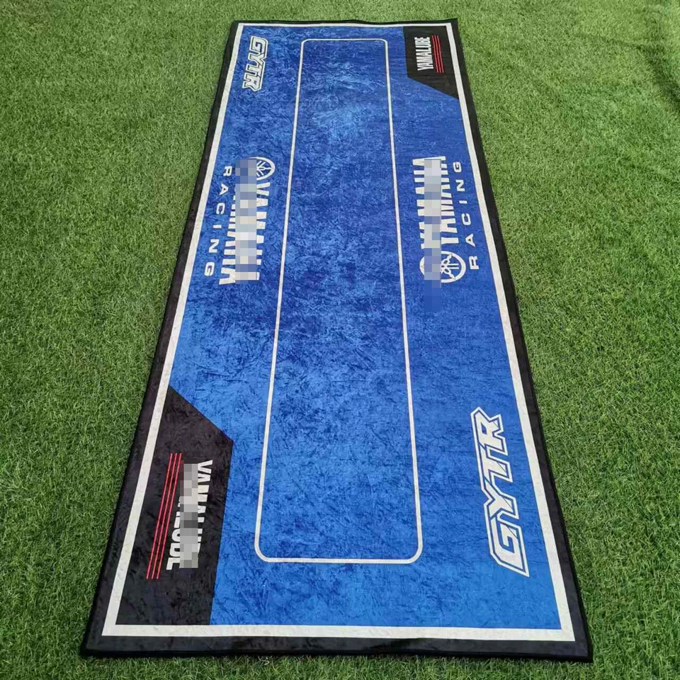 Alfombrilla de garaje para motocicleta taller para Yamaha YZF R1 R3 R6 R7 31"" x 87"" Foto 4 de 4