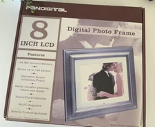 Vintage Pandigital 8-Inch Digital Picture Frame Gray PAN808-XAV New Open Box