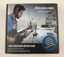 Alvoxcon A700 USB Condenser Microphone - New Open Box
