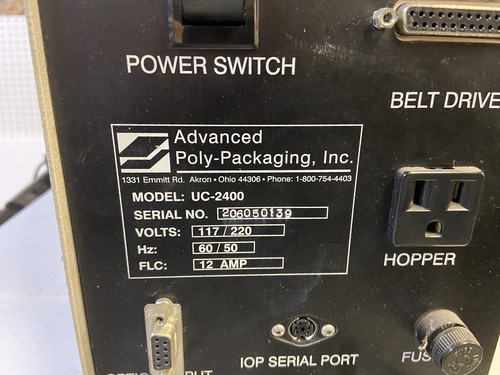 Advanced Poly UC-2400 Ultra Count counter control box - Picture 2 of 6