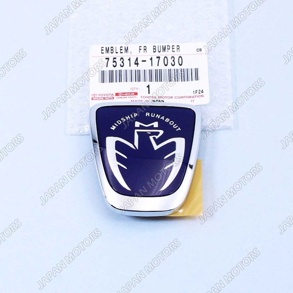 Genuine JDM Toyota 2000-2005 MR2 Spyder MIDSHIP RUNABOUT Blue