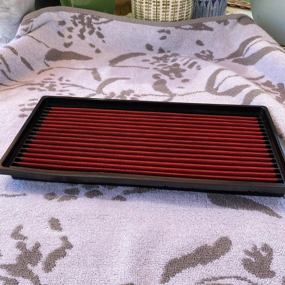 Filtro de aire para Jeep Wrangler 1997 a 2002 reutilización lavable, panel HPR8205 engrasado Foto 2 de 4