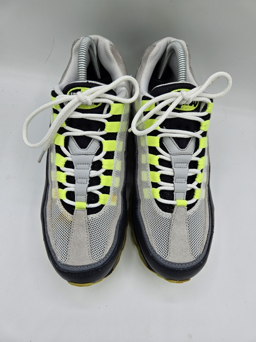 Nike Air Max 24-7 Black Gray Volt Yellow 401257-002 7Y  display picture 1