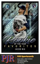 2019 Bowman Mega Box #ROYF-18 Jacob Nix San Diego Padres  4 OR MORE - 35% OFF
