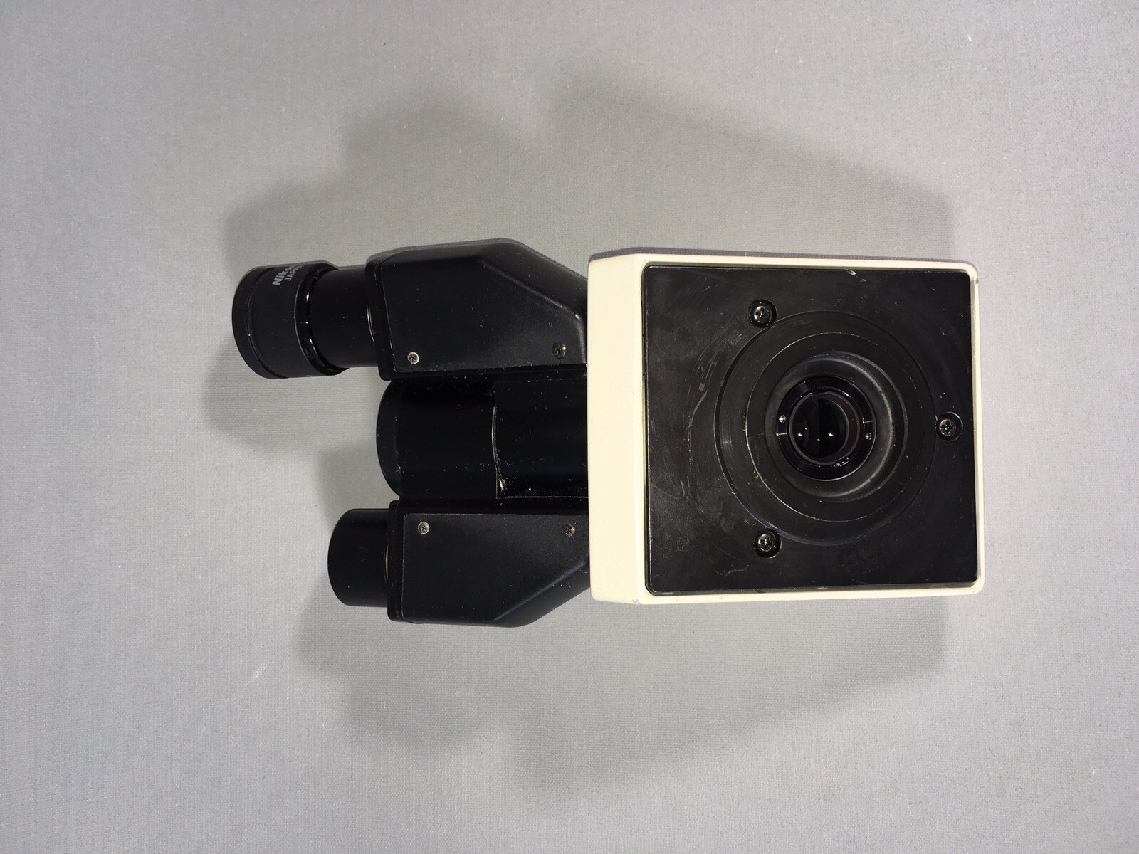 Nikon Optiphot Laboratory Binocular Microscope Head 127723 W/ one CFWN ...