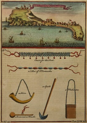 Senegal - Goree Island - Jean Baptiste du Halde 1746 -Rar
