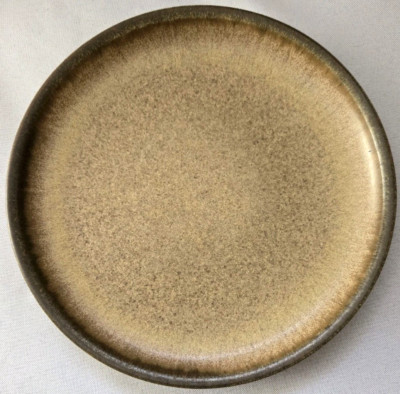 SET OF 2 VTG DENBY ROMANY BROWN SALAD PLATES 8 1/4''