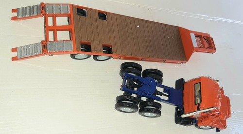 FIRST GEAR MACK R-MODEL LOWBOY TRAILER #19-2211 ALLIS-CHALMERS 1:34 - Foto 3 di 4