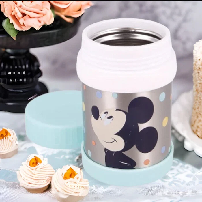 Portavivande Termos Thermos Contenitore Porta Pranzo Termico Acciaio Disney - Immagine 4 di 4