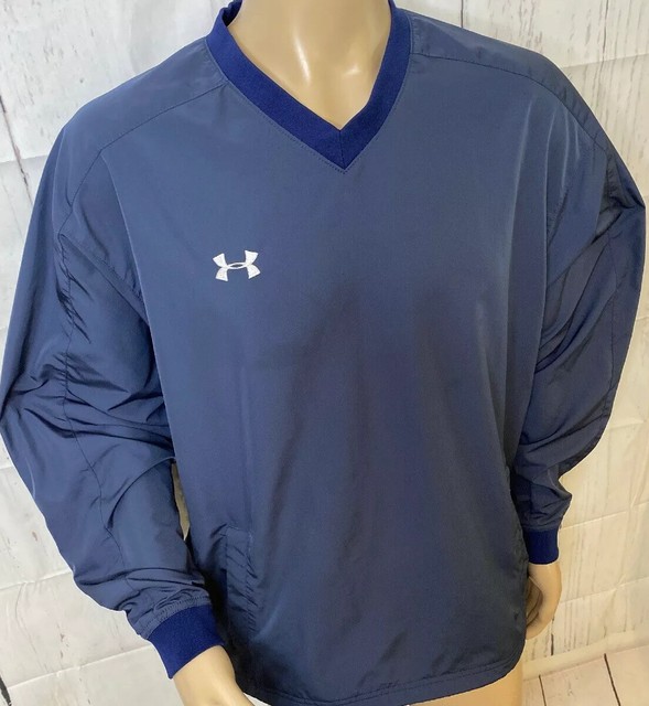Under Armour Jacket Windbreaker Training Pullover Lightweight VNeck