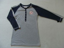 NWT Girls NY YANKEES Baseball JETER T-Shirt Size 10 12 Large Shirt Henley 2