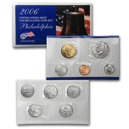 2006 US Mint Uncirculated Coin Set Denver & Philadelphia Mints - Picture 3 of 3