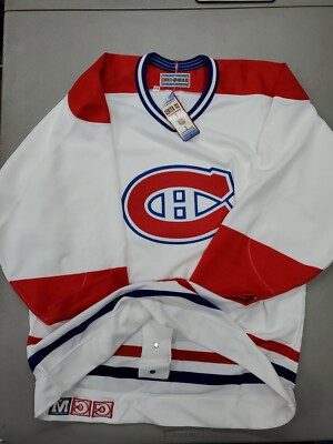 Montreal Canadiens CCM Center Ice Pro Authentic Jersey w/Fight