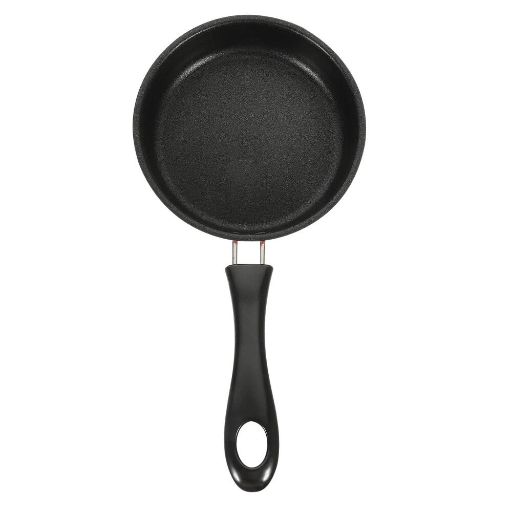 Small Frying Pan Nonstick Egg Cooker Mini Wok with Lid Skillet Child