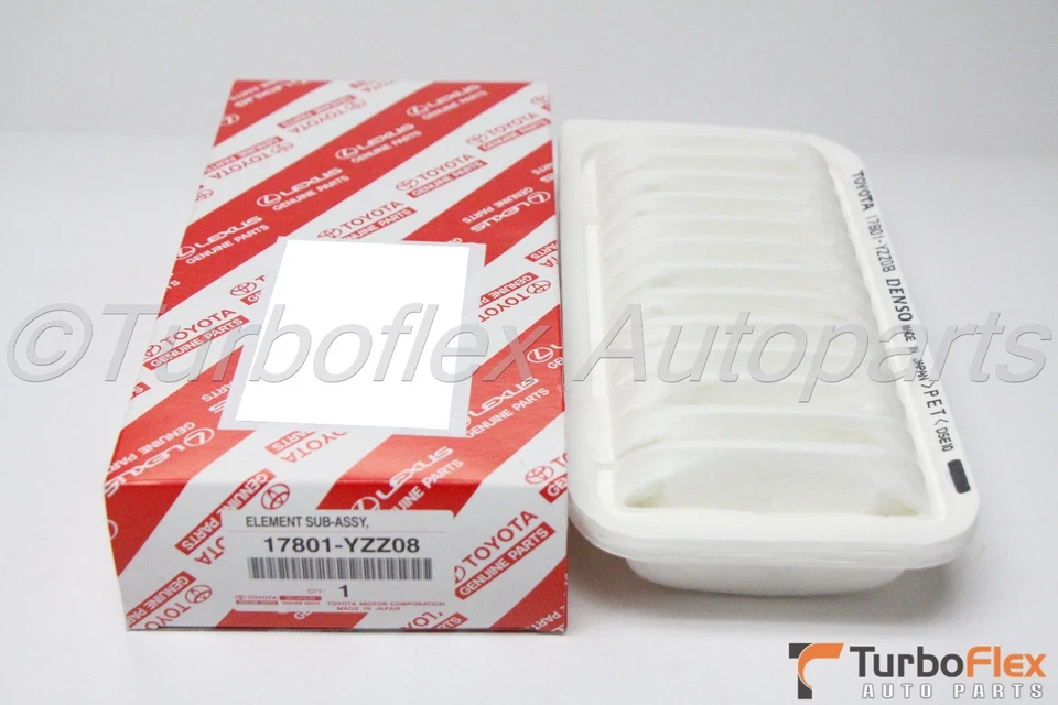 Filtro de ar original do fabricante Toyota Echo 00-05 Scion xA xB 04-06 17801-YZZ08 - Imagem 2 de 4