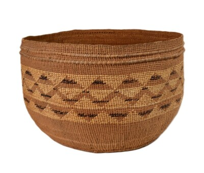 #ad Hupa Storage Basket with with reinforce rods at top $1920.00