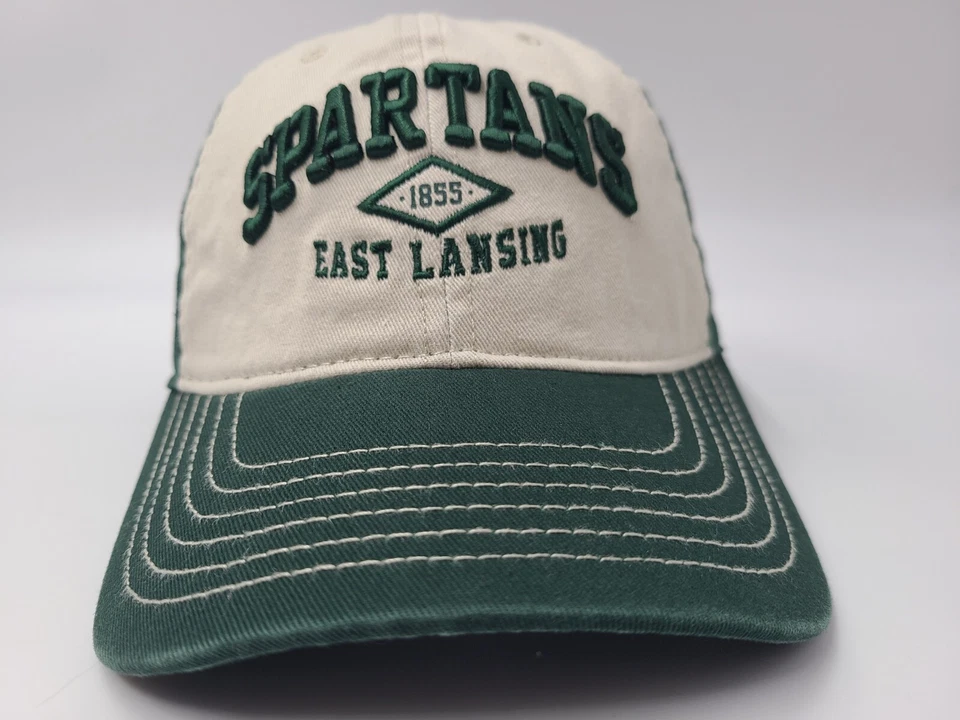 Michigan State University Spartans East Lansing Strapback Hat Cap Men Women NCAA - Image 2 of 4