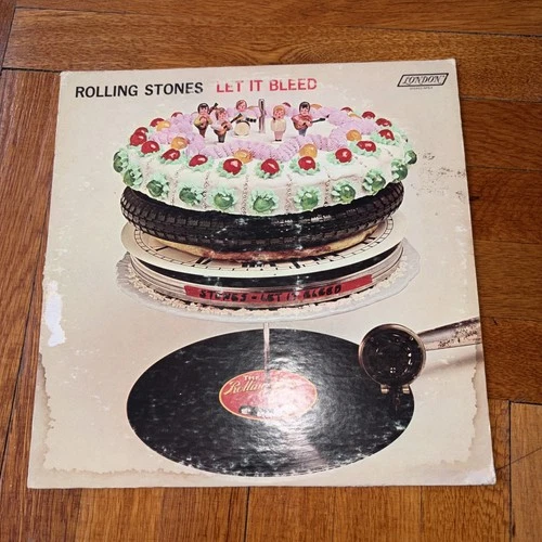 ROLLING STONES Let It Bleed (1969) LP Vinyl Record