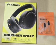 Skullcandy - Crusher ANC 2 Over-the-Ear Noise Canceling Wireless Headphones. NEW