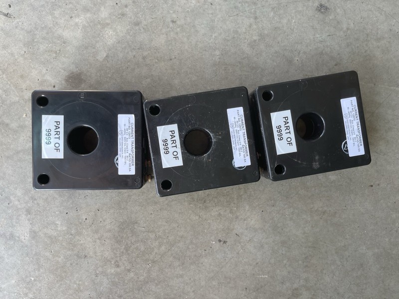 Lot of 3 OHIO SEMITRONICS Current Transformer 12973 Ratio 100:5A 50-400Hz