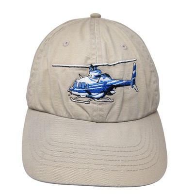 Air St. Luke's Helicopter Fitted Hat Brown One Size Embroidered ITC