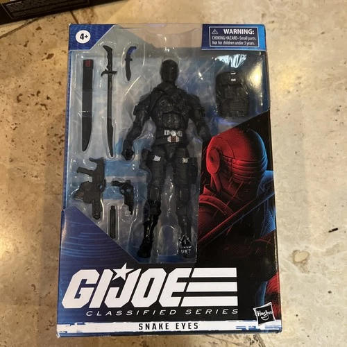 SNAKE EYES 02 GI Joe Classified MISB Action Figure New in Box Complete