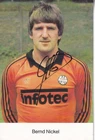 Autograph - Bernd Nickel (Eintracht Frankfurt) - 1980/1981