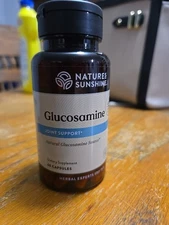 Nature's Sunshine Glucosami - 60 Tablets - Joint Flexibility & Mobility  08/2029