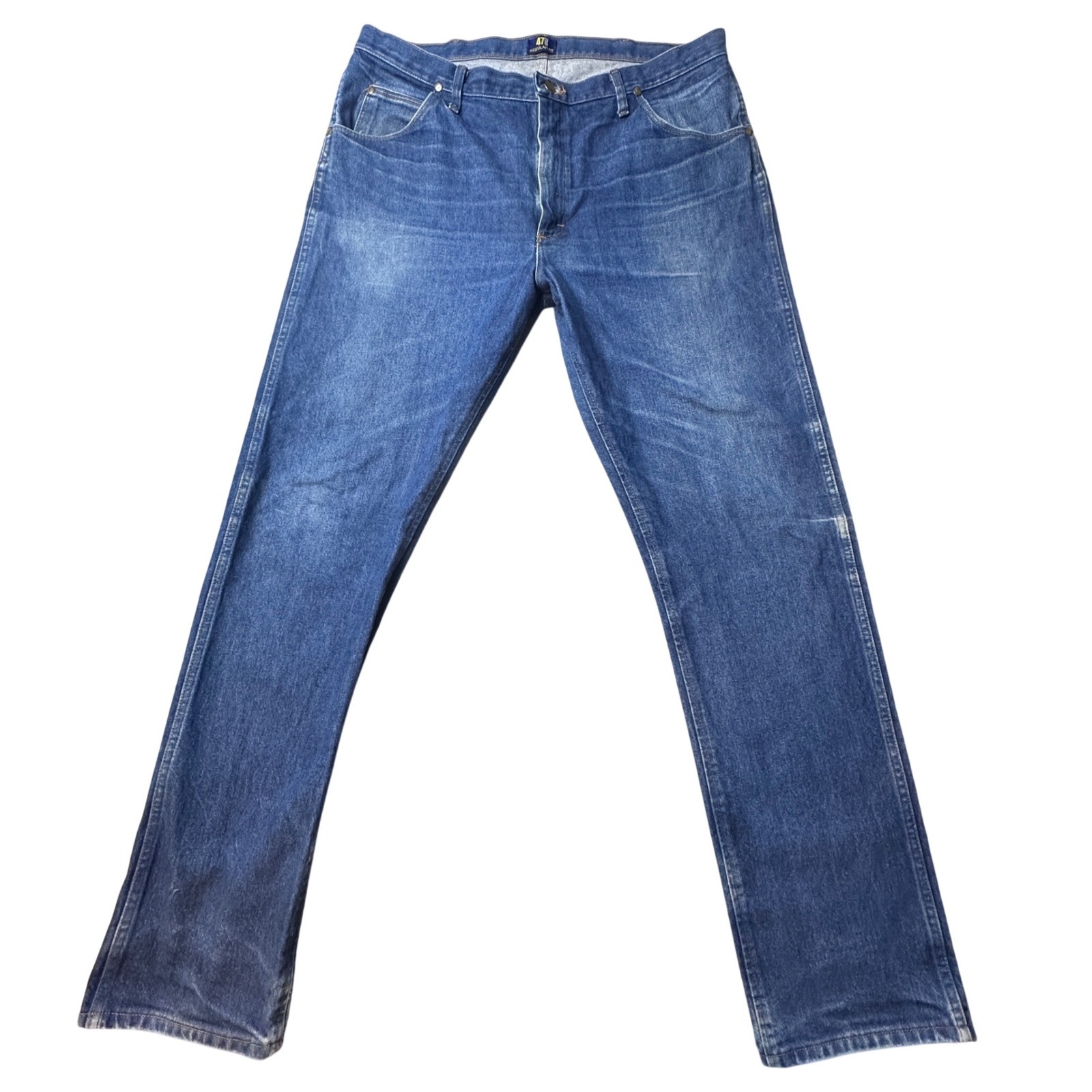 Mens 40x36 Blue 47mwz Regular Fit Straight Leg Denim 0047mwz