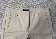 Adrianna Papell Beige Trousers Dress Pants Stretch Women's Sz:4 Pre-owned
