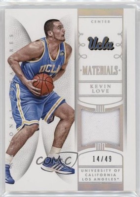 2015 Panini National Treasures College Materials Silver 14/49 Kevin Love 1bk3