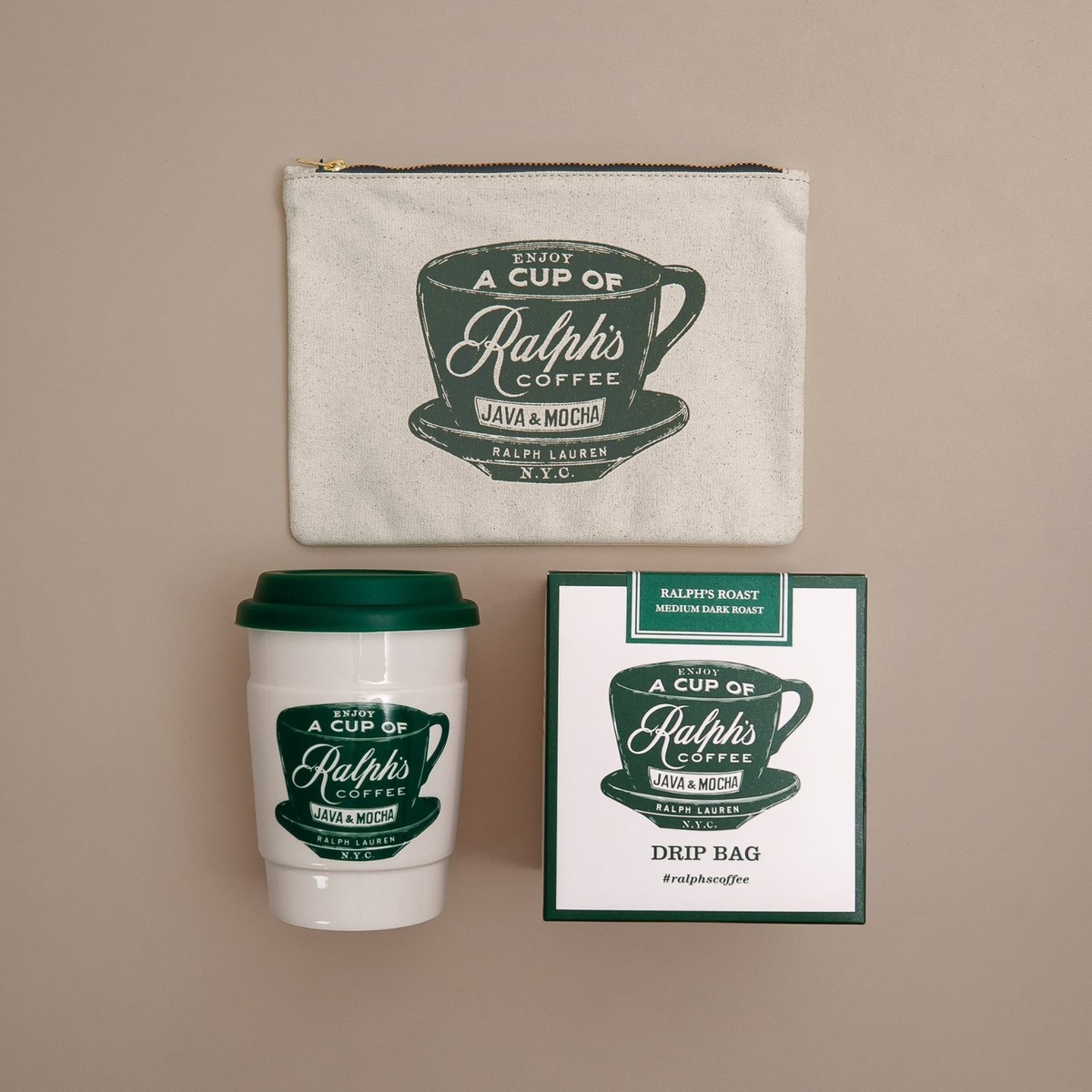 Ralph's Coffee Gift/Porcelain Coffee Cup Set | eBay