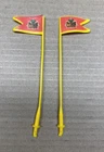 GI Joe 1989 PYTHON PATROL STUN Flag Set W/ Stickers Hasbro Parts Lot READ!