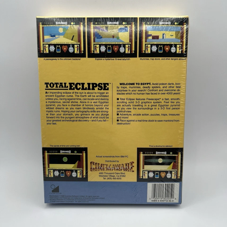Total Eclipse by Spotlight for Atari ST - NEW Sealed Spotlight Cinemaware - Image 2 of 4