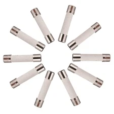 BOJACK 30AL250V 6x30mm 30A 250V Slow-Blow Ceramic Fuses 30 amp 250 Volt 