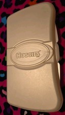Huggies Baby Diaper Wipes Container Case Only - Travel Size Off White Empty