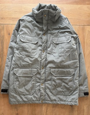 Vintage 80s Woolrich Long Mountain Parka Mens XL Insulated Green