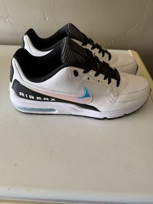 Nike Air Max LTD 3 Men's Low Top Lace-Up Sneakers White Black Athletic