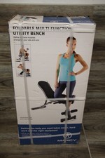 Multi-Purpose Adjustable Workout Utility Weight Bench for Full Body Upright,