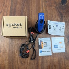 Socket Mobile SocketScan S700 Scanner w/ Charging Dock Blue With Manual