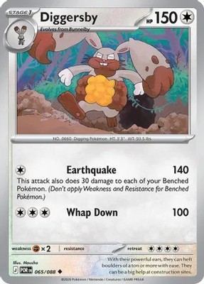 pokemon diggersby card - XY Phantom Forces - (Reverse Holo) - Pokemon TCG - SM4A -