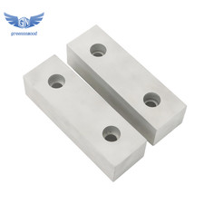1 Set 8" 2.5" 2" Aluminum Machinable Soft Jaws for 8" Mill Vise 2 Jaws