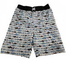 iXtreme Boys Shark Print Swim Trunks Size 8