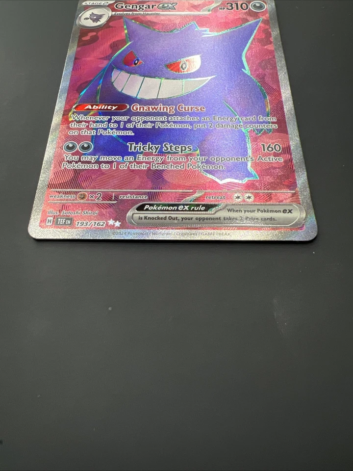 Gengar ex 193/162 SV05: Temporal Forces Holo Near Mint - Image 2 of 4